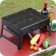 Grill węglowy turystyczny ogrodowy WALIZKA przenośny składany BBQ 8