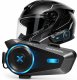 Farrot interkom motocyklowy zestaw 2 szt mesh 1.6km bluetooth 5.4 ipx7 anc 120 km/h 4 osoby 1,6km 1
