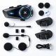 Farrot Interkom motocyklowy zestaw 2 szt Mesh 1.6km bluetooth 5.4 anc 120 km/h do 4 osób radio fm ipx7 13