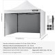 Goodhome Namiot ogrodowy 3x3m z ściankami składany pawilon pop-up torba plaża ogród 2