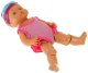 NoboKids Lalka Pływająca do Wody Bobas do Kąpieli Pływaczka Zabawka dla Dzieci 3