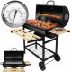 Home Life Grill Z Pokrywą Ogrodowy Węglowy Duży Mark Adler Roast 8.0 Na Kółkach 13
