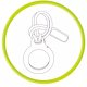 Mobile Origin Mobile Origin Airtag Loop Case Holder A1, white 9