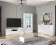 ML Meble Witryna BLANC 01 2D biały połysk ML MEBLE 9