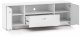 ML Meble Szafka RTV BLANC 03 1D2S 160 biały połysk ML MEBLE 4