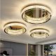 Lampa sufitowa Abigali Kryształowa lampa sufitowa Glamour Eye ABIGALI-GLAMOUR-50CM LED 30W złota 7