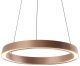 Lampa wisząca Italux Wisząca lampa pierścień Garta PL0149 LED 12+24W 3000K różowe złoto 2