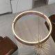 Lampa wisząca Italux Wisząca lampa pierścień Garta PL0149 LED 12+24W 3000K różowe złoto 3