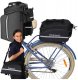 Fit4Med Torba Sakwa Rowerowa Na Bagażnik Tył Kieszeniami Wodoodporna Rozkładana 35L 3