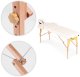 Multistore Drewniany stół do masażu i rehabilitacji 2-segmentowy składany w walizkę + torba ModernHome EDUKAMP 7