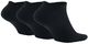 Nike Skarpetki Value No Show 3-Pack czarne roz. 42-46 (SX2554-1) 2