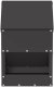 vidaXL vidaXL Karmnik dla kur Czarny 21 x 16 x 33 cm Stal zimnowalcowana 4