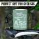 Kemis Kubek Rowerowy "Powered By Ass Not Gas" - Prezent dla Rowerzysty 530 ml 4