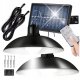 Lampa wisząca Tech-Led Lampa Solarna Ogrodowa Wisząca Żyrandol Podwójny 1