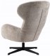 Mebel Elite Fotel wypoczynkowy Louis taupe szenil obrotowy LOFT do salonu gabinetu 6