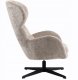 Mebel Elite Fotel wypoczynkowy Louis taupe szenil obrotowy LOFT do salonu gabinetu 7