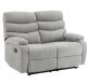 Mebel Elite Sofa rozkładana dwuosobowa fotel VERA DUO szara szenil 1
