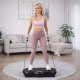 ExtraLink Moonwalk Spin Move Platofrma Wibracyjna do Ćwiczeń Fitness 200W czarna 4