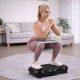 ExtraLink Moonwalk Spin Move Platofrma Wibracyjna do Ćwiczeń Fitness 200W czarna 6