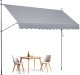 Vevor Markiza Tarasowa 400 x 120 cm z Korbką Ręczną 1
