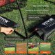 Training Showroom Siatka baseballowa treningowa 9 otworów składana z torbą trening rzutu 2