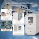 Aniro Falownik VFD 4kW 5HP 380V 1/3 fazowy sterownik silnika CNC regulowany 5