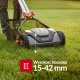 Kosiarka ręczna Hecht KOSIARKA RĘCZNA BĘBNOWA MECHANICZNA WRZECIONOWA PCHANA DUŻA KOSZ 30L 40CM LGASM-4042 10
