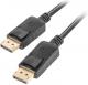 Kabel Lanberg DisplayPort - DisplayPort 1.8m czarny (CA-DPDP-10CC-0018-BK) 1