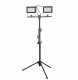 Naświetlacz Düwi Reflektor roboczy LED na statywie podwójny GAO 47016 Ispot 2x50 W IP65 1