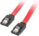 Lanberg SATA - SATA, 0.5m, Czerwony (CA-SASA-14CU-0050-R) 1