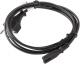 Kabel zasilający Lanberg radiowy CEE 7/16 - IEC 320 C7, 1.8m, czarny (CA-C7CA-11CC-0018-BK) 2