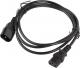 Kabel zasilający Lanberg IEC 320 C13 - C14, 1.8m, czarny (CA-C13E-10CC-0018-BK) 2