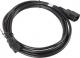Kabel zasilający Lanberg IEC 320 C13 - C14, 3m, czarny (CA-C13E-11CC-0030-BK) 2