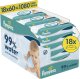 Pampers Chusteczki nawilżane Aqua 18x60 szt. Plastic Free 1