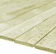 vidaXL Deska Tarasowa 12 pcs Zielony 1,44 m 2