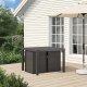 Garden4You vidaXL Krzesła do ogrodu 2 pcs Jasnoszary i Kremowy PP 3