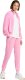 Adidas Dres damski adidas Essentials Feel Cozy Tracksuit różowy KB8458 L 8