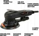 Szlifierka Maxxt MAXXT szlifierka mimośrodowa 5,0 mm bezszczotkowa uniwersalna w zestawie 4