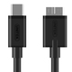 Kabel USB Unitek USB-C - microUSB 1 m Czarny (Y-C475BK) 2