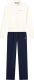 Champion Full Zip Suit kremowo-granatowy 117988 YS084 M 2