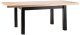 SIGNAL MEBLE Stół PRESTO 140(218)X80 dąb artisan/czarny 1