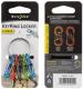 Nite-Ize KeyRing + 5x micro karabińczyk transparentny mixkolorów (KRGP-11-R3) 2