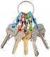Nite-Ize KeyRing + 5x micro karabińczyk transparentny mixkolorów (KRGP-11-R3) 6