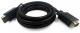 Kabel Gembird DisplayPort - D-Sub (VGA) 1.8m czarny (CCP-DPM-VGAM-6) 2