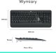 Klawiatura + mysz Logitech MK540 Advanced US (920-008685) 7