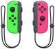 Pad Joy-Con 2-Pack neon green/neon pink 1