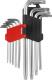 Yato Zestaw kluczy trzpieniowych torx typ L T10-T50 z otworem 9szt. (YT-0511) 3