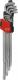 Yato Zestaw kluczy trzpieniowych torx typ L T10-T50 z otworem 9szt. (YT-0512) 2