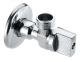 KFA Zawór kątowy z motylkiem 1/2"x3/4"  (707-020-20) 1