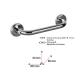 Bisk Uchwyt prosty 27cm chrom (71275) 2